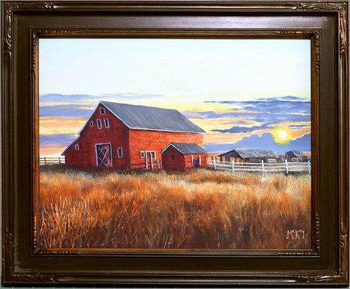 Click to view detail for Elbert Sunrise 11x14 $750